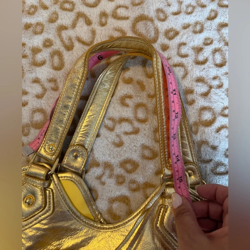 Victoria's Secret Metallic Gold Tote Bag Y2K 
Victoria’s Secret Angels 2.000s - Picture 10 of 14